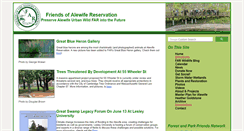 Desktop Screenshot of friendsofalewifereservation.org