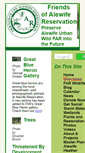 Mobile Screenshot of friendsofalewifereservation.org
