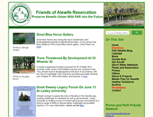 Tablet Screenshot of friendsofalewifereservation.org